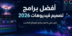 أفضل برامج تصميم فيديوهات 2026: دليلك الشامل