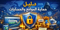 دليل حماية المواقع والحسابات